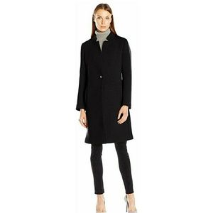 Women's Scuba Notched Collar Coat